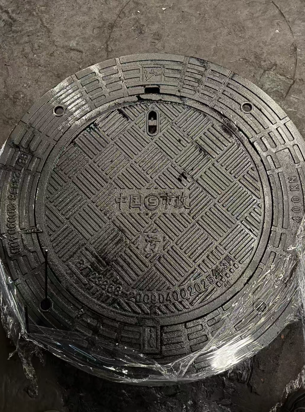 昌邑球墨铸铁防沉降井盖展示